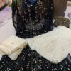 Georgette_khajur_jaal_kurti_with_chikankari_work