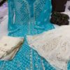 Georgette_khajur_jaal_kurti_with_chikankari_work