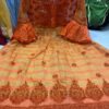 Kota_cotton_bell_sleeves_gown_with_chikankari_work