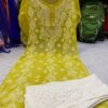 Georgette_panel_kurti_with_pearl_and_chikankari_work