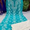 Georgette_panel_kurti_with_pearl_and_chikankari_work