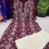 Georgette_panel_kurti_with_pearl_and_chikankari_work