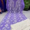 Georgette_panel_kurti_with_pearl_and_chikankari_work