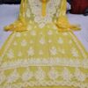 Georgette_bell_sleeves_kurti_with_chikankari_work