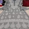 Georgette_bell_sleeves_kurti_with_chikankari_work