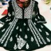 Georgette_short_top_with_Chikankari_work