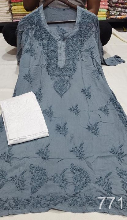 Modal_gala_buti_kurti_with_chikankari_work