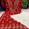Georgette_gala_buti_kurti_with_chikankari_work
