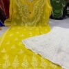 Georgette_gala_buti_kurti_with_chikankari_work
