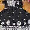 Modal_cotton_angrakha_style_gown_with_chikankari_work