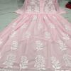 Georgette_rose_ghaspatti_embroidery_gown_with_chikankari_work