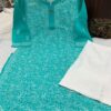 Voile_Cotton_front_jaal_kurti_with_chikankari_work