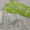 Georgette_side_chaak_gala_buti_kurti_with_mirror_and_chikankari_work