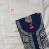 Special_size_Pure_Cotton_Jacquard_kurti_set_with_chikankari_work