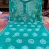 Georgette_buta_work_kurti_with_chikankari_work