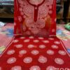 Georgette_buta_work_kurti_with_chikankari_work