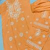 Cotton_kurti_plazzo_set_with_Chikankari_work