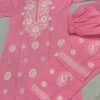 Cotton_kurti_plazzo_set_with_Chikankari_work