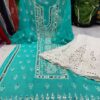 Georgette_bell_sleeves_panel_kurti_with_mirror_and_chikankari_work
