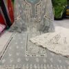 Georgette_bell_sleeves_panel_kurti_with_mirror_and_chikankari_work