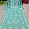 Georgette_gala_buti_kurti_with_chikankari_work