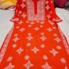 Georgette_gala_buti_kurti_with_chikankari_work