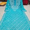 Georgette_keel_Patti_jaal_kurti_with_chikankari_work