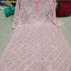 Georgette_keel_Patti_jaal_kurti_with_chikankari_work