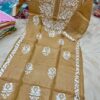 Exclusive_Lucknowi_chikankari_paper_silk_Kurti