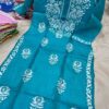 Exclusive_Lucknowi_chikankari_paper_silk_Kurti