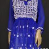 Georgette_short_gown_with_chikankari_work
