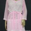 Georgette_short_gown_with_chikankari_work