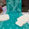 Georgette_side_chak_gala_buti_kurti_with_chikankari_work