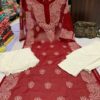 Georgette_side_chak_gala_buti_kurti_with_chikankari_work