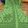 Georgette_bell_sleeves_pearl_angrakha_kurti_with_chikankari_work