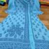 Georgette_bell_sleeves_pearl_angrakha_kurti_with_chikankari_work