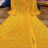 Georgette_bell_sleeves_pearl_angrakha_kurti_with_chikankari_work
