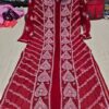 Georgette_front_open_kurti_with_chikankari_work