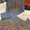 Georgette_faizia_daman_kurti_and_stol_with_chikankari_work