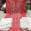 Georgette_panel_kurti_with_mirror_and_chikankari_work