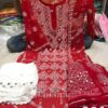 Georgette_panel_kurti_with_mirror_and_chikankari_work