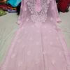 Georgette_gala_buti_kurti_with_chikankari_work