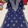 Georgette_gala_buti_kurti_with_chikankari_work