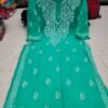 Georgette_gala_buti_kurti_with_chikankari_work
