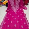 Georgette_gala_buti_kurti_with_chikankari_work