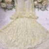 Georgette_bell_sleeves_layer_gown_with_chikankari_work