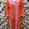 Georgette_ghundi_angrakha_kurti_with_chikankari_work