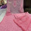 Georgette_kurti_with_Sharara_dye_set_with_chikankari_work
