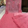 Georgette_kurti_with_Sharara_dye_set_with_chikankari_work