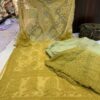 Georgette_kurti_with_Sharara_dye_set_with_chikankari_work